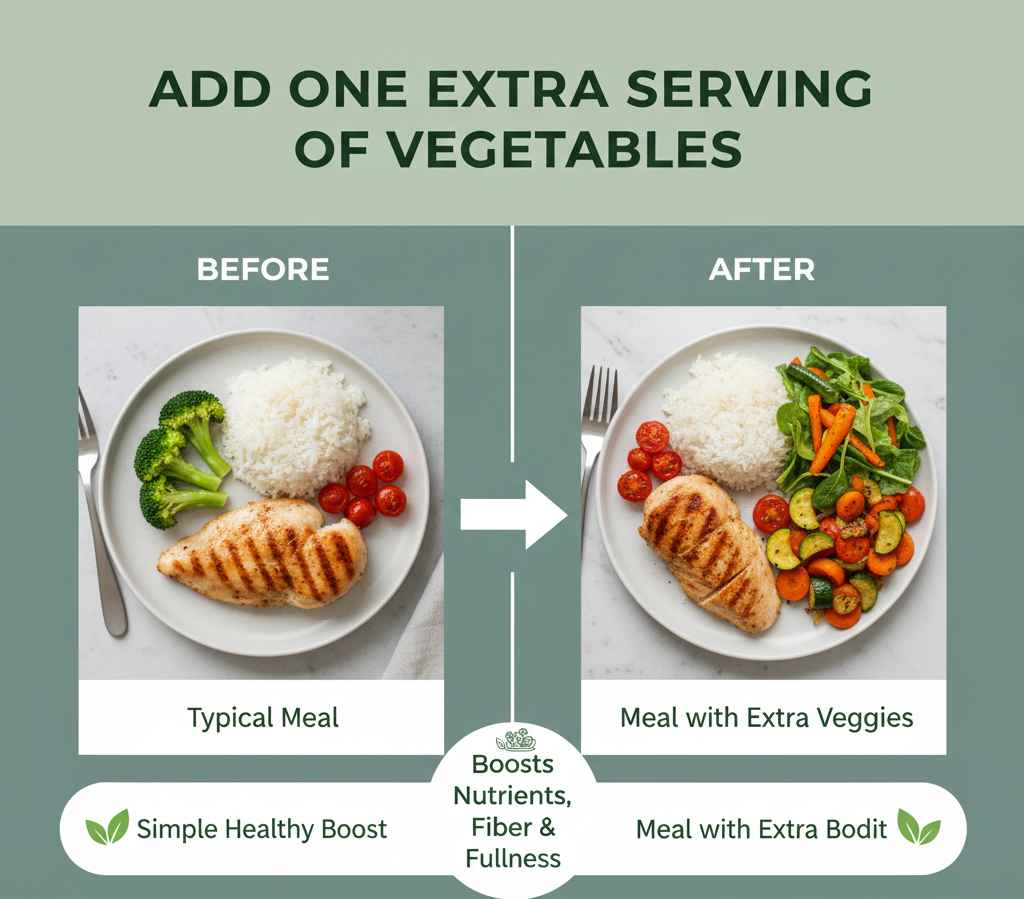 Add One Extra Serving of Vegetables