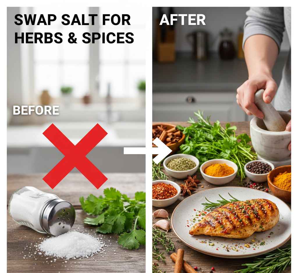 Swap Salt for Herbs & Spices 1 Swap Salt for Herbs S pices